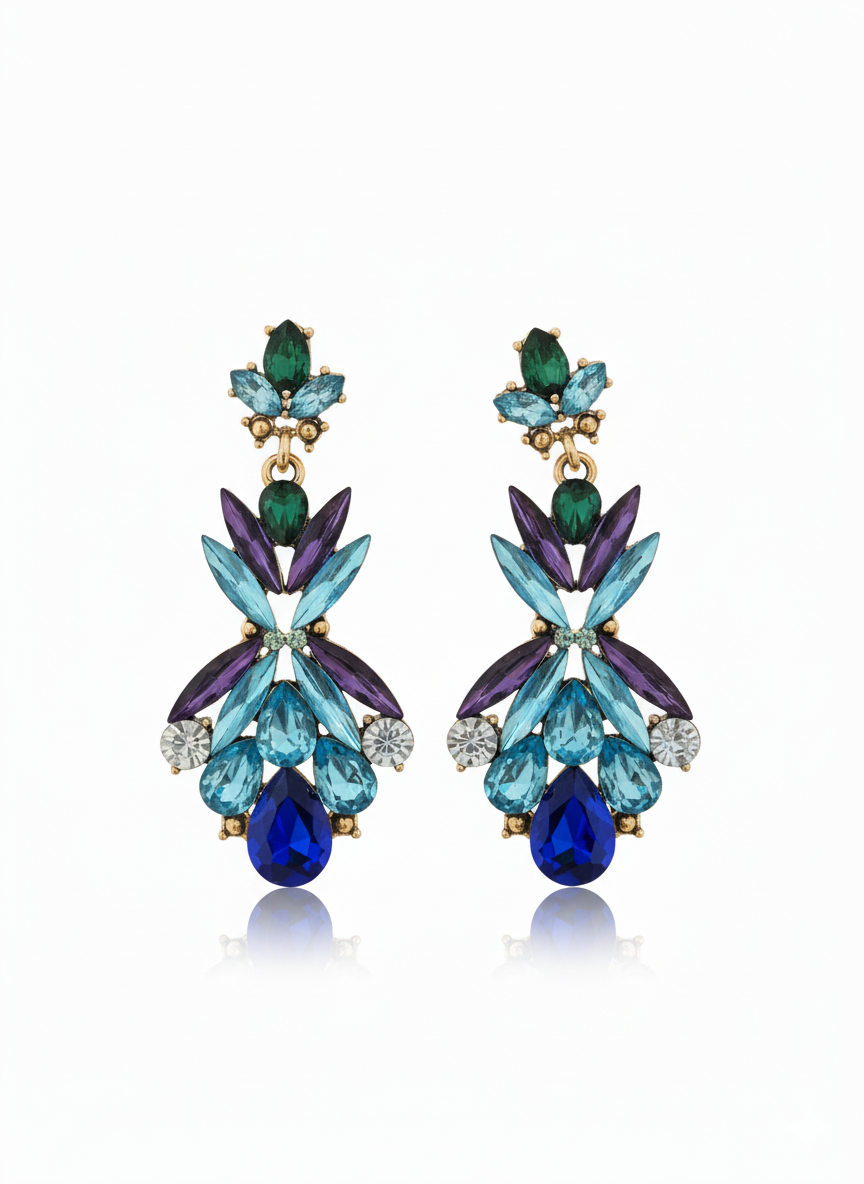 Mardigras Dangle Earrings